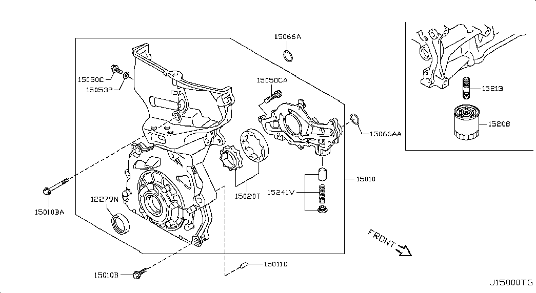 Suzuki 152084A00A - Öljynsuodatin inparts.fi