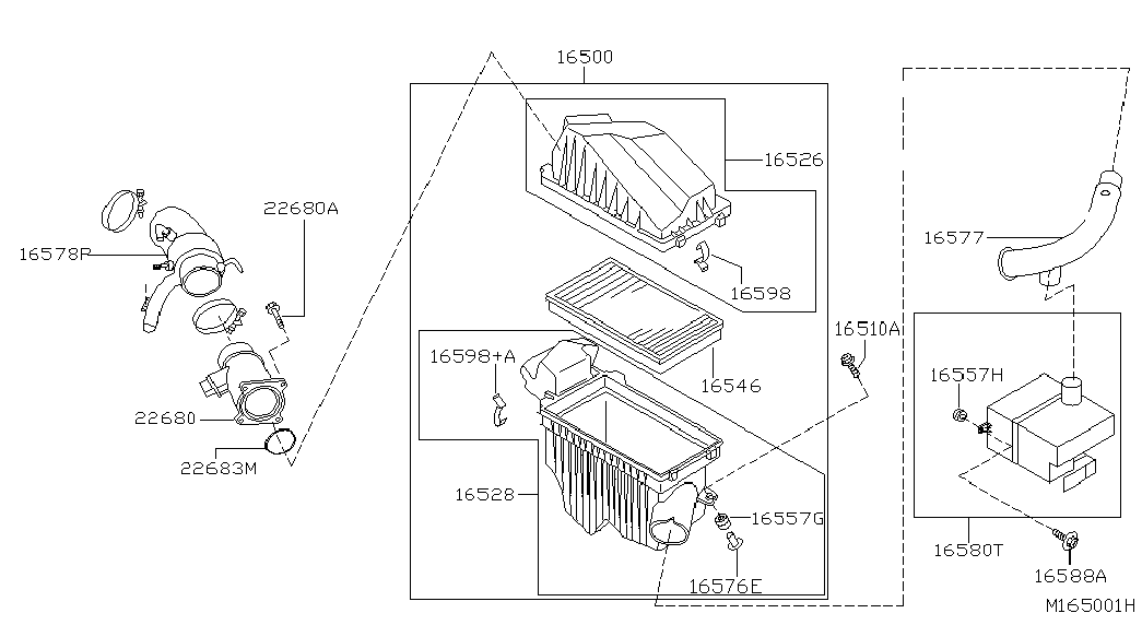 NISSAN 22680-5U400 - Ilmamassamittari inparts.fi