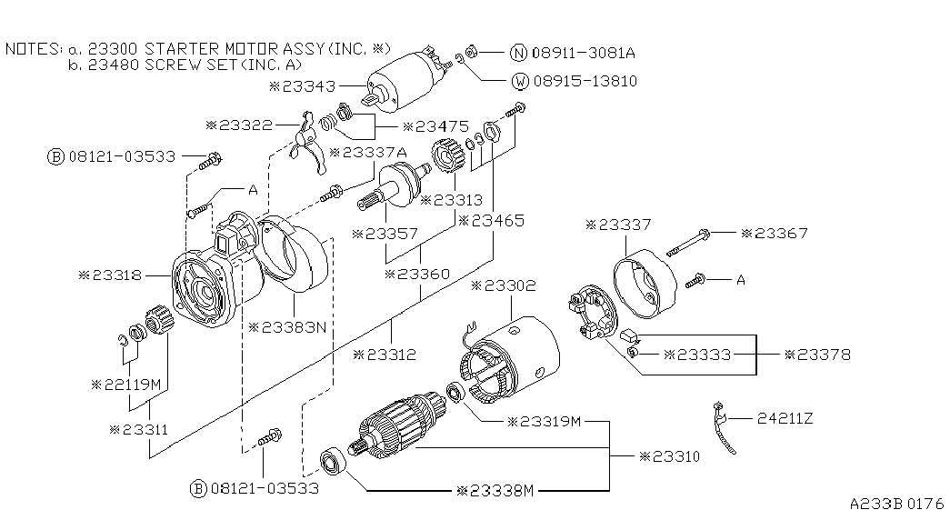 NISSAN 23312-W1012 - Hammaspyörä, käynnistys inparts.fi