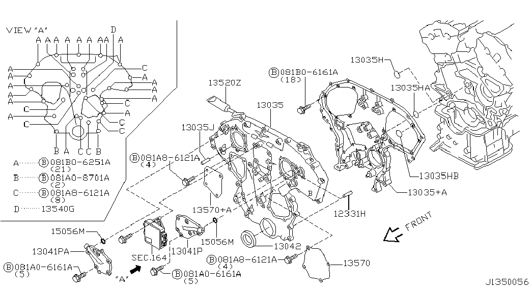 NISSAN 15066-5E500 - Jakoketjusarja inparts.fi