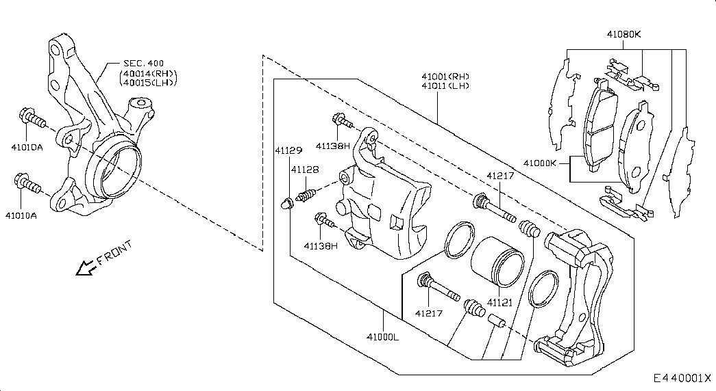 NISSAN 41005-EM10A - Pyöränlaakerisarja inparts.fi