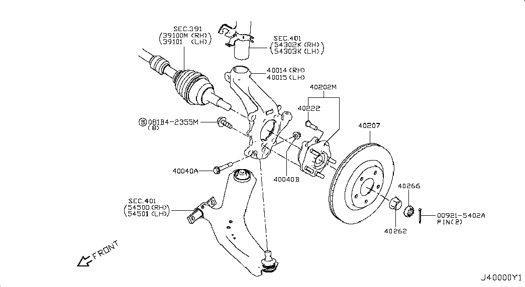 NISSAN 402064CE0A - Jarrulevy inparts.fi