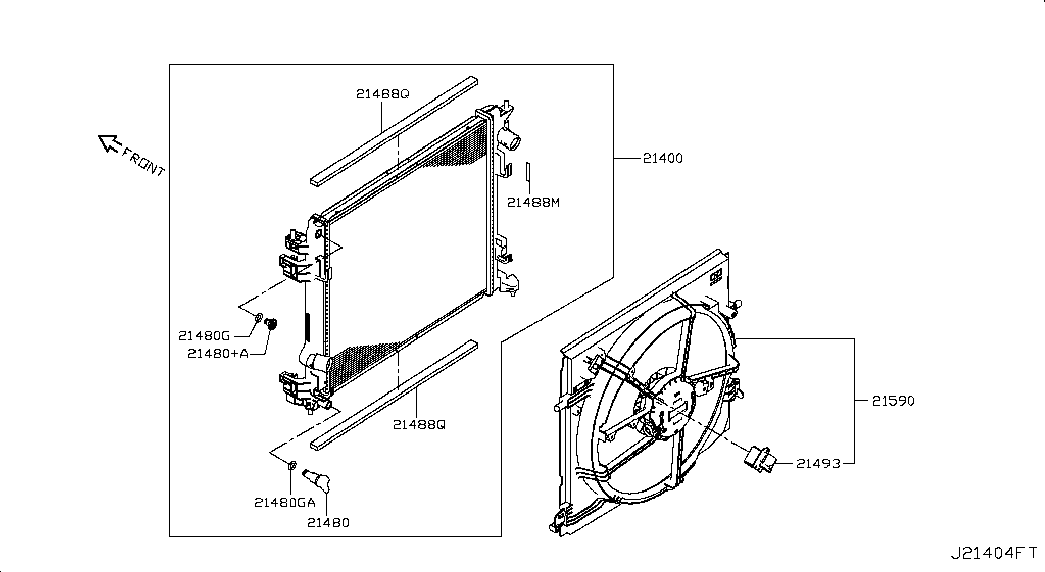 NISSAN 21481-89900 - Tiiviste, imusarja inparts.fi