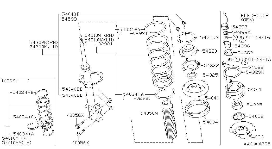 NISSAN 54325-31U00 - Jousijalan tukilaakeri inparts.fi