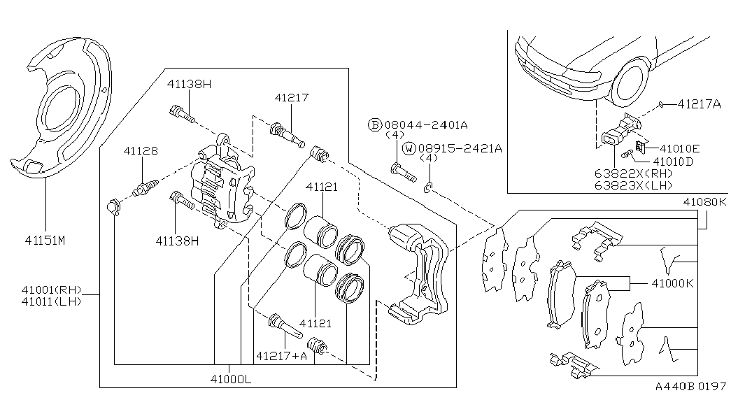 NISSAN 41121-1E000 - Mäntä, jarrusatula inparts.fi