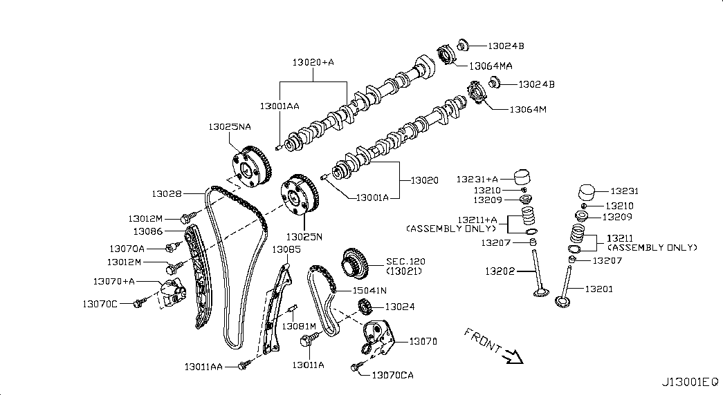 NISSAN 13207EN20A - Tiiviste, venttiilivarsi inparts.fi