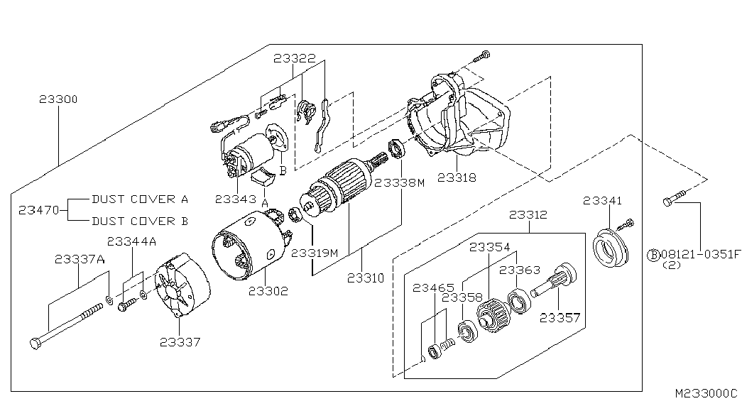 NISSAN 23310-2W200 - ARMATURE ASSY inparts.fi