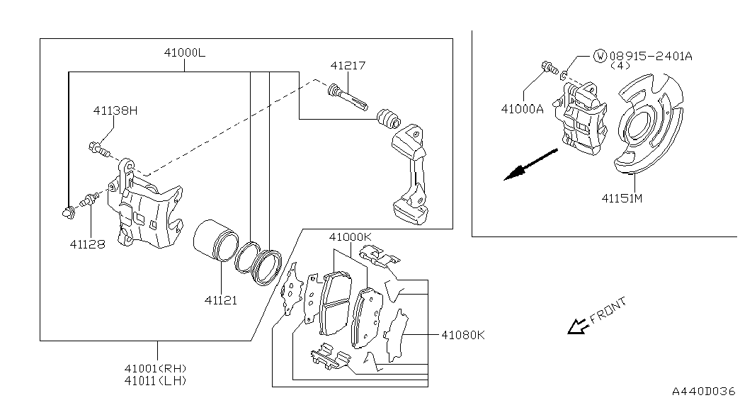 NISSAN 41060-1N090 - Jarrupala, levyjarru inparts.fi