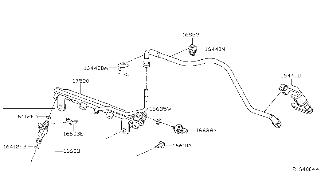 NISSAN 16618-5L300 - Tiivisterengas, ruiskutusventtiili inparts.fi