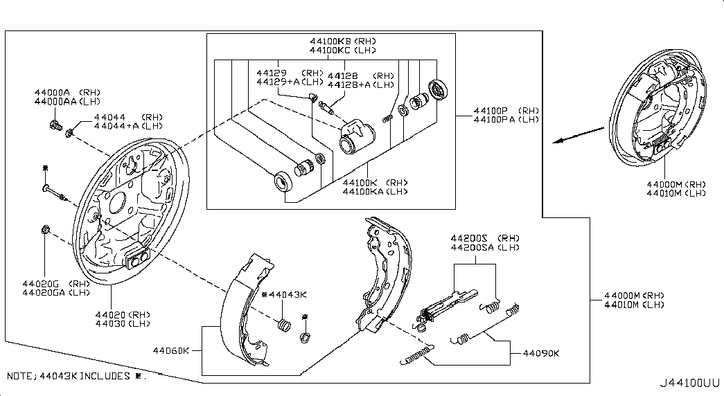 NISSAN D40601HD3E - Jarrukenkäsarja inparts.fi