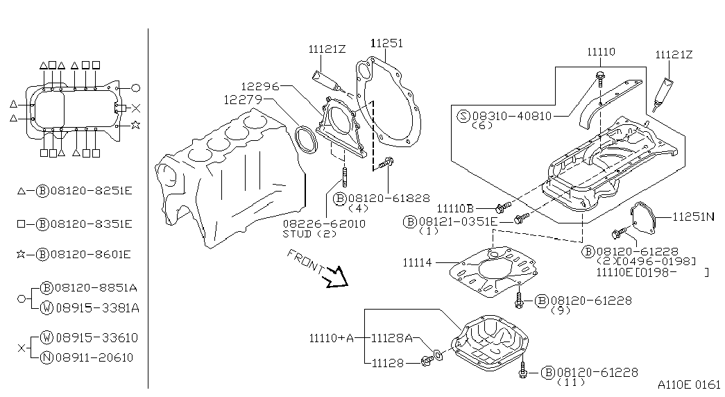 NISSAN 12279-1N500 - Akselitiiviste, kampiakseli inparts.fi