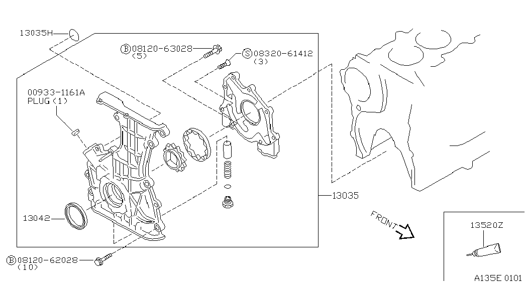 NISSAN 15066-77A00 - Tiiviste, imusarja inparts.fi