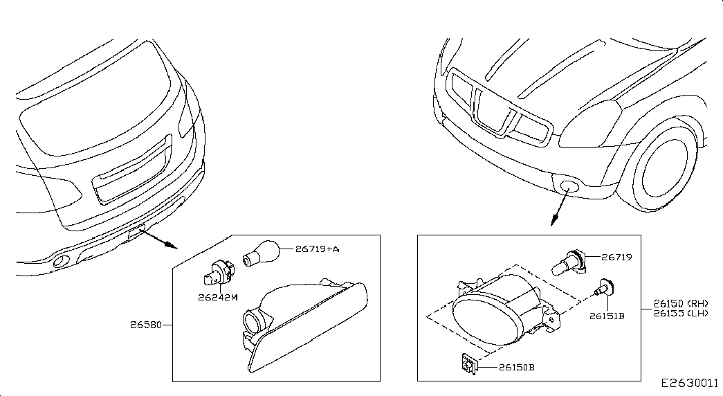 NISSAN B6A50-8990A - Sumuvalo inparts.fi