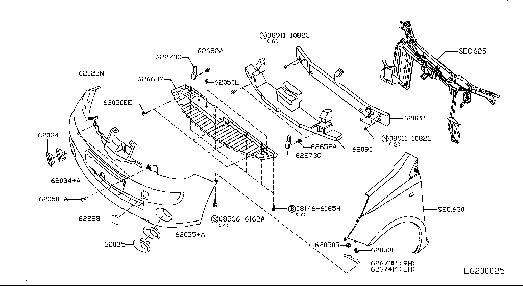 NISSAN 01515-00QAB - Niitti inparts.fi