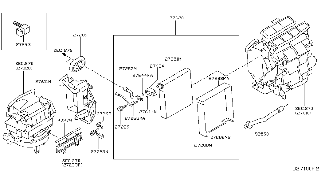 NISSAN 92200-9H205 - Paisuntaventtiili, ilmastointilaite inparts.fi