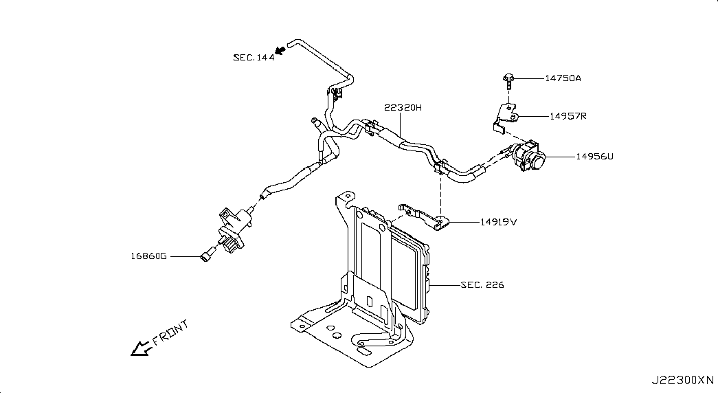 NISSAN 14956BC40A - Painemuunnin inparts.fi