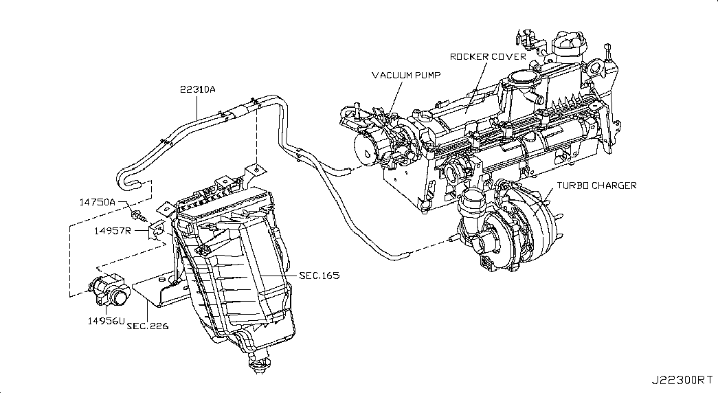 NISSAN 14956BC41A - Painemuunnin inparts.fi