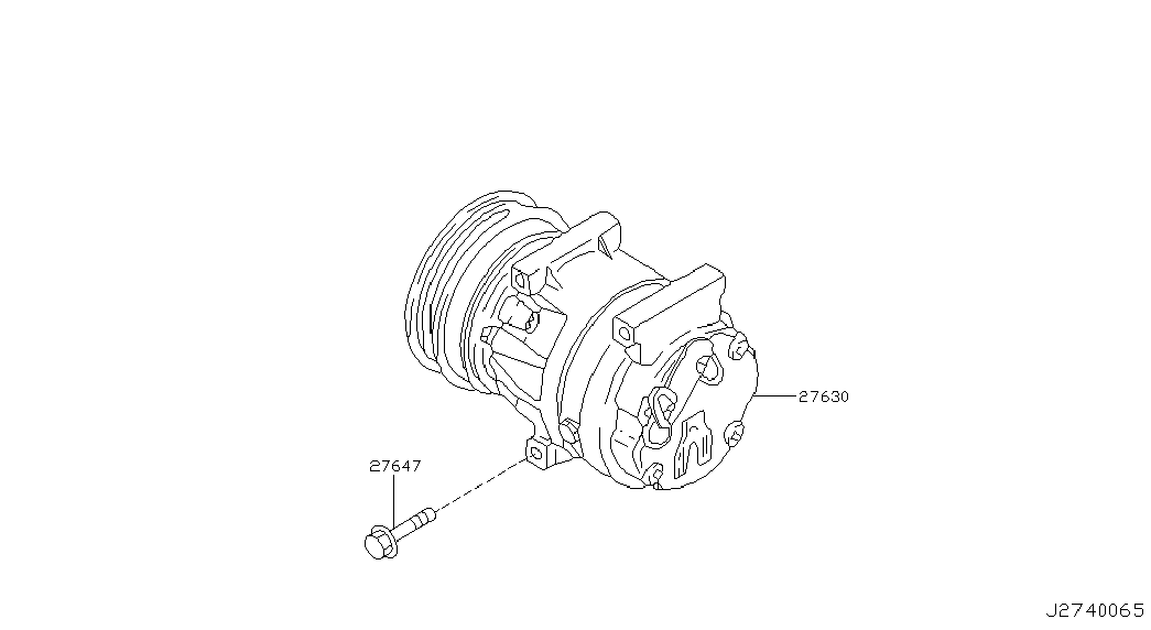 RENAULT 92600BN701 - Kompressori, ilmastointilaite inparts.fi