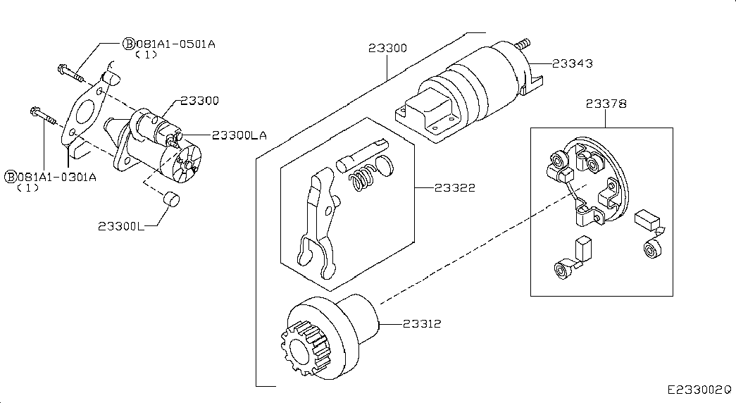 NISSAN 23312-9E010 - Hammaspyörä, käynnistys inparts.fi