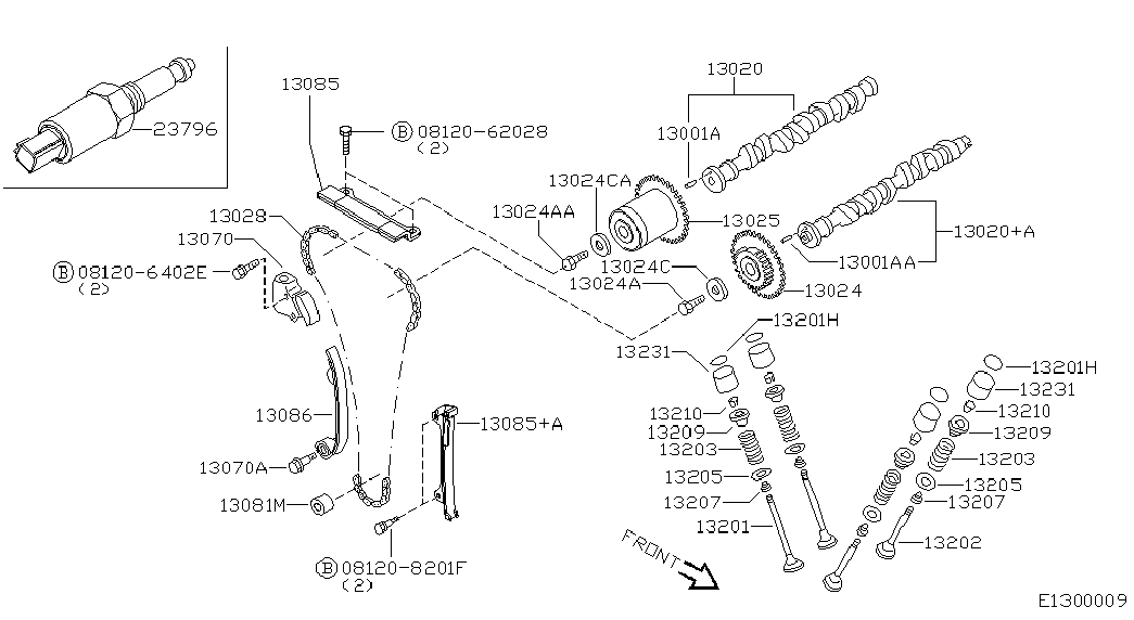 NISSAN 13070-7J600 - Jakoketjusarja inparts.fi