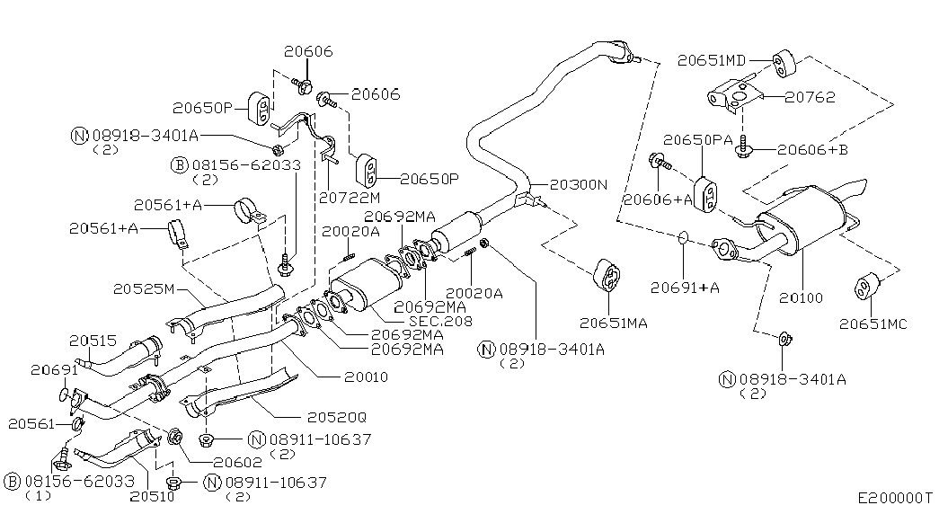 NISSAN 20651-90J02 - Laakerin holkki, vakaaja inparts.fi