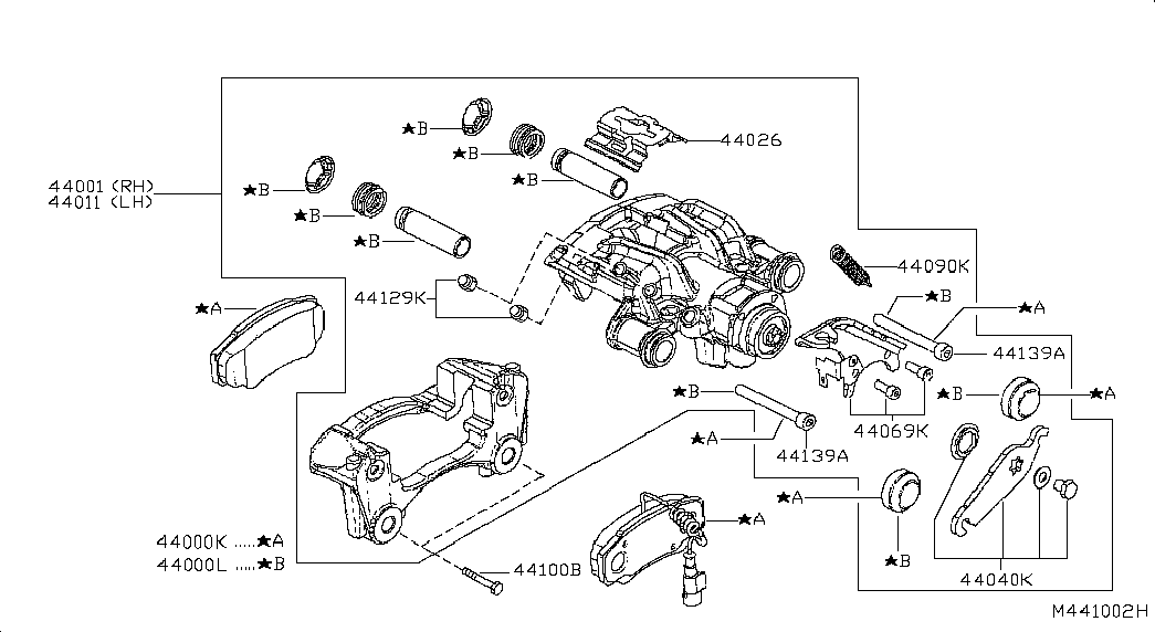 NISSAN 44001-MA00A - Jarrusatula inparts.fi