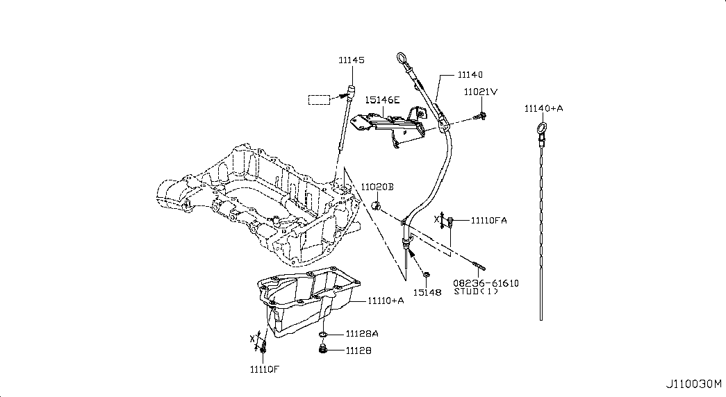 NISSAN 11026-00QAB - Tiiviste, öljynlaskutulppa inparts.fi