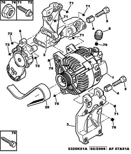 PEUGEOT 5705 CQ - Laturi inparts.fi