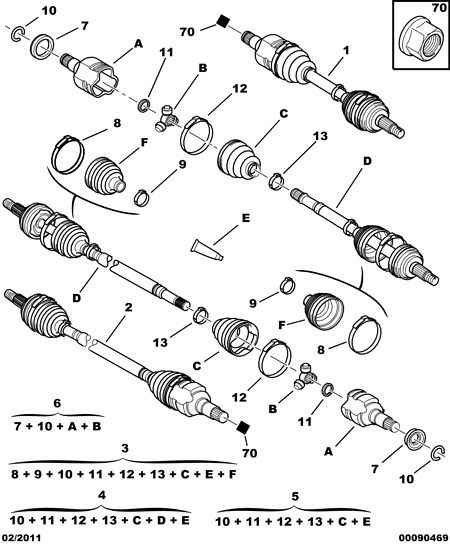 PEUGEOT 6822.TT - Pyöränlaakerisarja inparts.fi