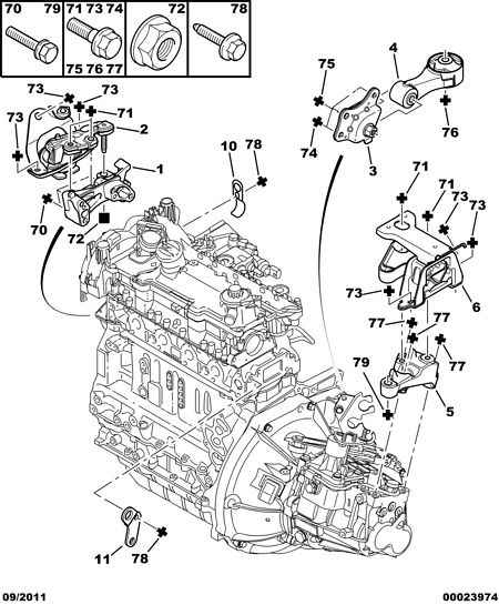 CITROËN 1806.77 - Moottorin tuki inparts.fi