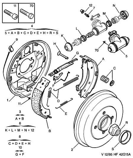 PEUGEOT 4242 34 - Jarrukenkäsarja inparts.fi