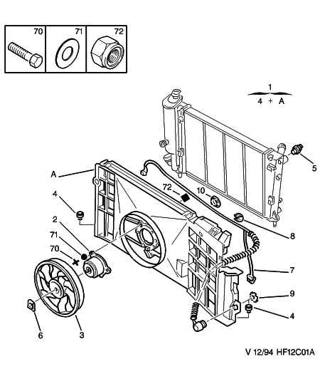 CITROËN 1264.40 - Lämpökytkin, jäähdyttimen puhallin inparts.fi