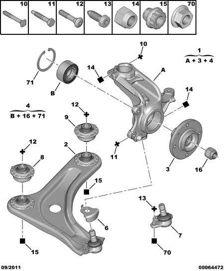 PEUGEOT 3640.66 - Pallonivel inparts.fi