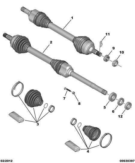 CITROËN 3273 3Z - Vetoakseli inparts.fi