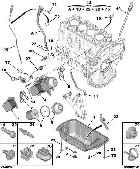 Mitsubishi 1103 S7 - Moottoriöljyn jäähdytin inparts.fi