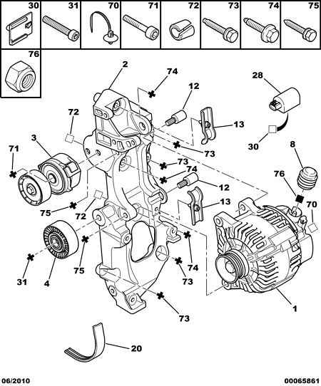 PEUGEOT 5705 JV - Laturi inparts.fi