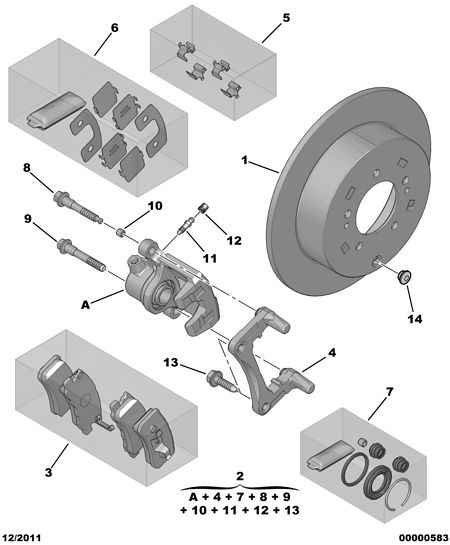 Opel 4253 90 - Jarrupala, levyjarru inparts.fi