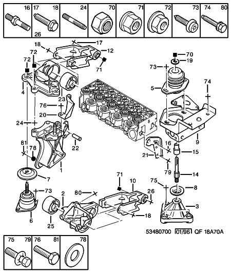 PEUGEOT 1807-A5 - Moottorin tuki inparts.fi