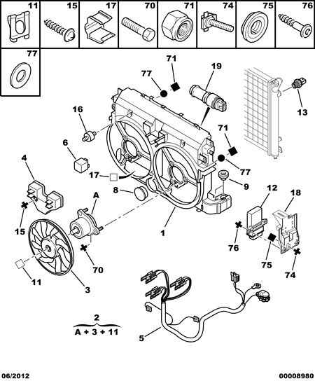 PEUGEOT 1250.F1 - Tuuletin, moottorin jäähdytys inparts.fi