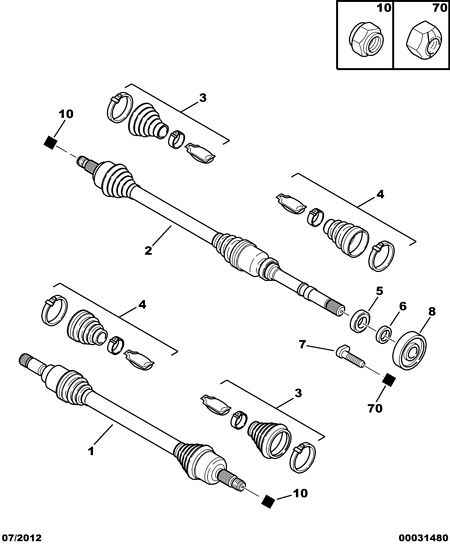 CITROËN 3272 8E - Vetoakseli inparts.fi