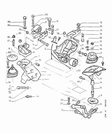 PEUGEOT 1827.16 - Moottorin tuki inparts.fi