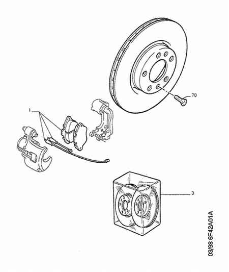 CITROËN 4246 E8 - Jarrulevy inparts.fi