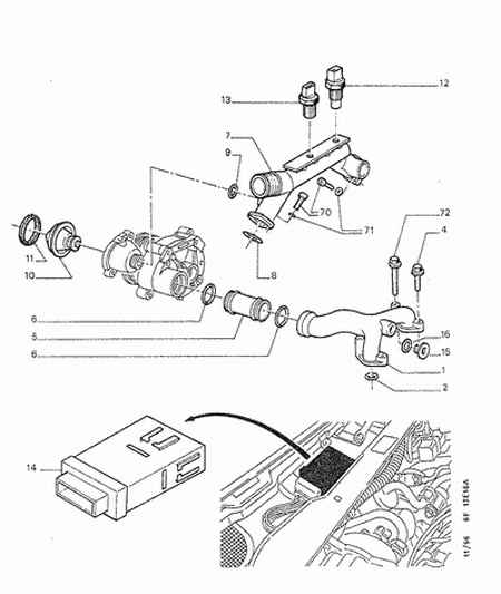 PEUGEOT 1338.18 - Termostaatti, jäähdytysneste inparts.fi