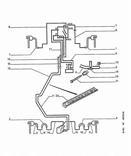 PEUGEOT 4806 45 - Jarruletku inparts.fi