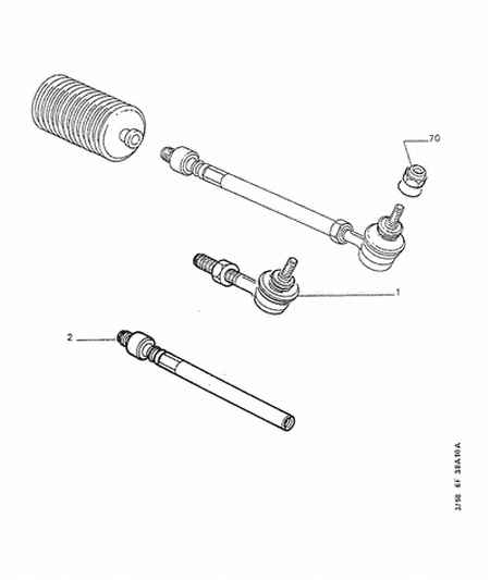 CITROËN 3817 43 - Raidetangon pää inparts.fi