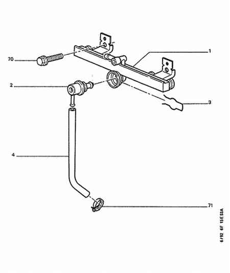 CITROËN 1985 05 - Polttoaineen paineensäätäjä inparts.fi