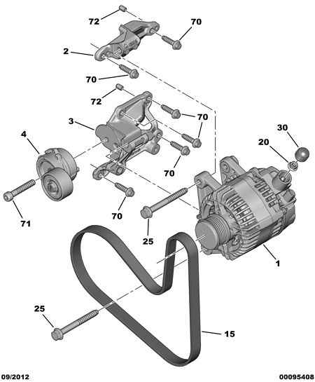 CITROËN 96 708 995 80 - Laturi inparts.fi