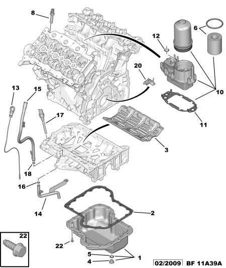 CITROËN 1109 X7 - Öljynsuodatin inparts.fi