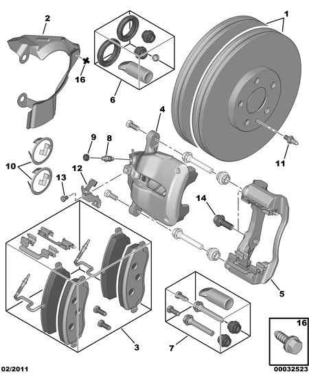 PEUGEOT 4246 P1 - Jarrulevy inparts.fi