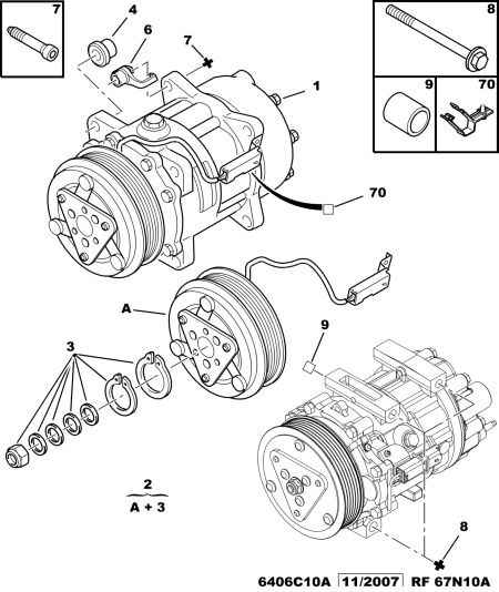 CITROËN 6453.TA - Kompressori, ilmastointilaite inparts.fi